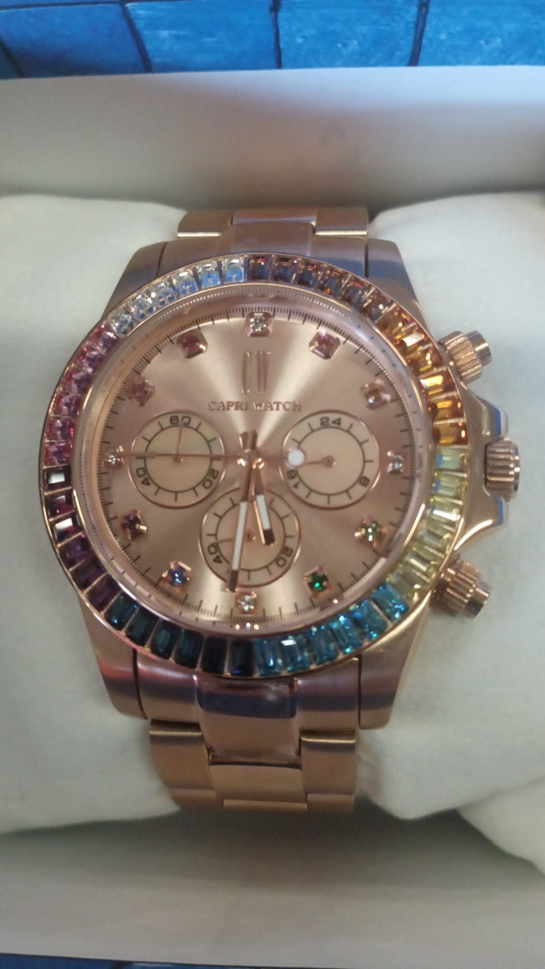 CAPRI WATCH CHRONO IRIS 5512  NUOVO