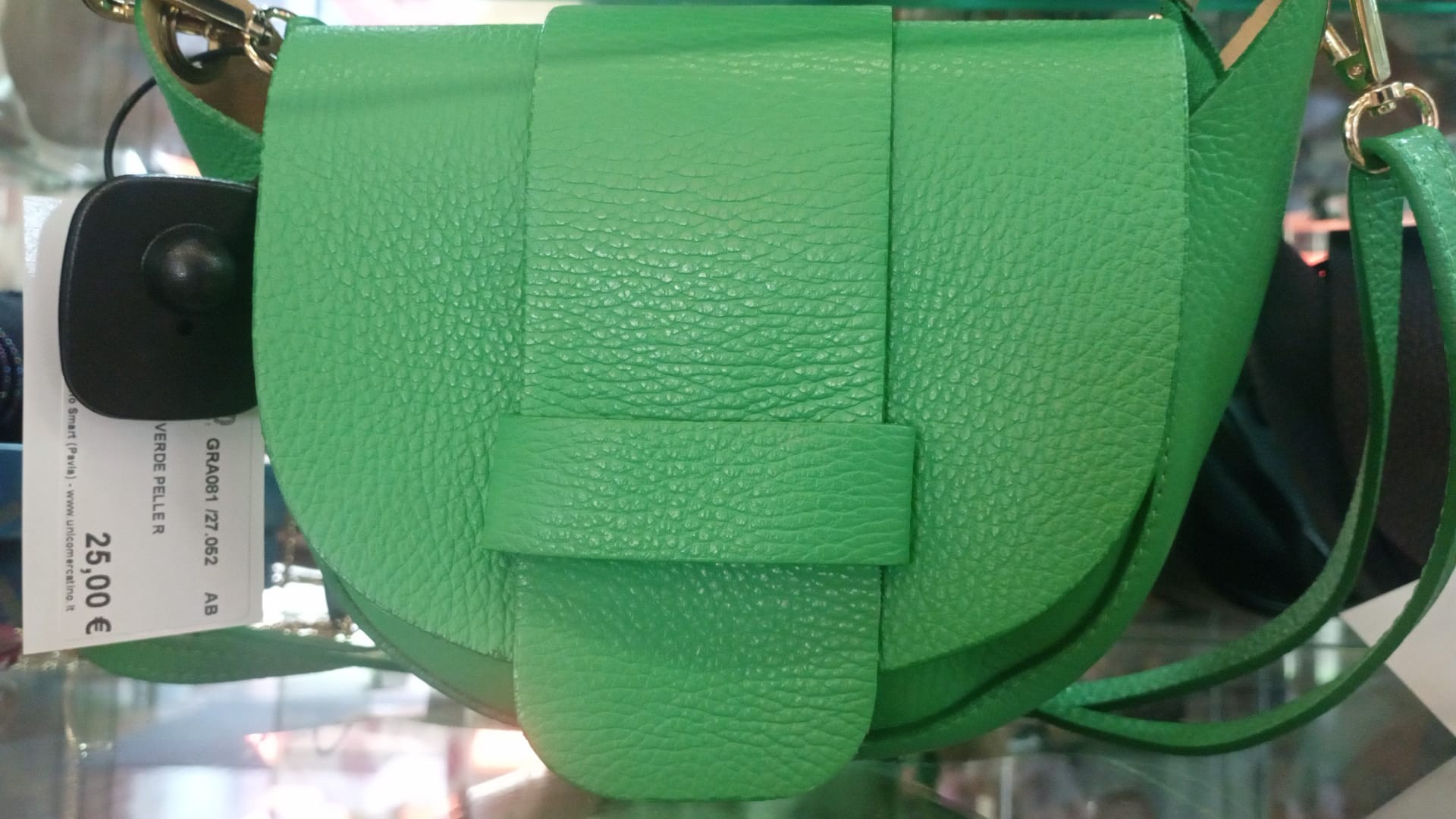 TRACOLLINA PELLE VERDE