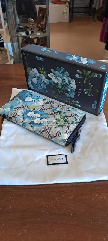 GUCCI PORTAFOGLIO 408665.2228  BLOOMS LUNGO