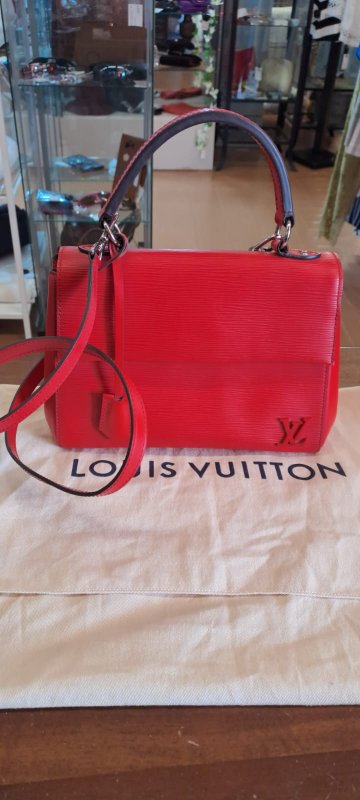 LOUIS VUITTON  CLUNY EPI ROSSA OTTIMO STATO