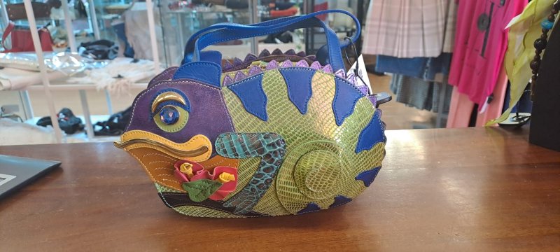 BRACCIALINI CAMALEONTE BORSA PELLE