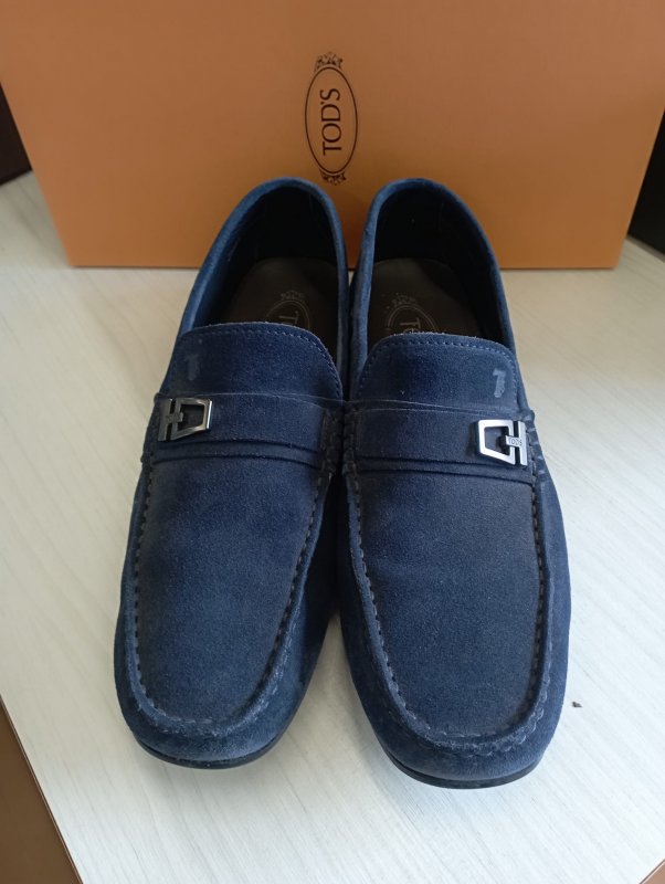 MOCASSINO BLU UOMO TOD'S GOMMINO N 43