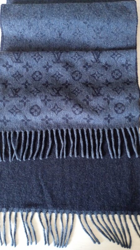 LOUIS VUITTON SCIARPA LANA CASHMERE GRADIENT